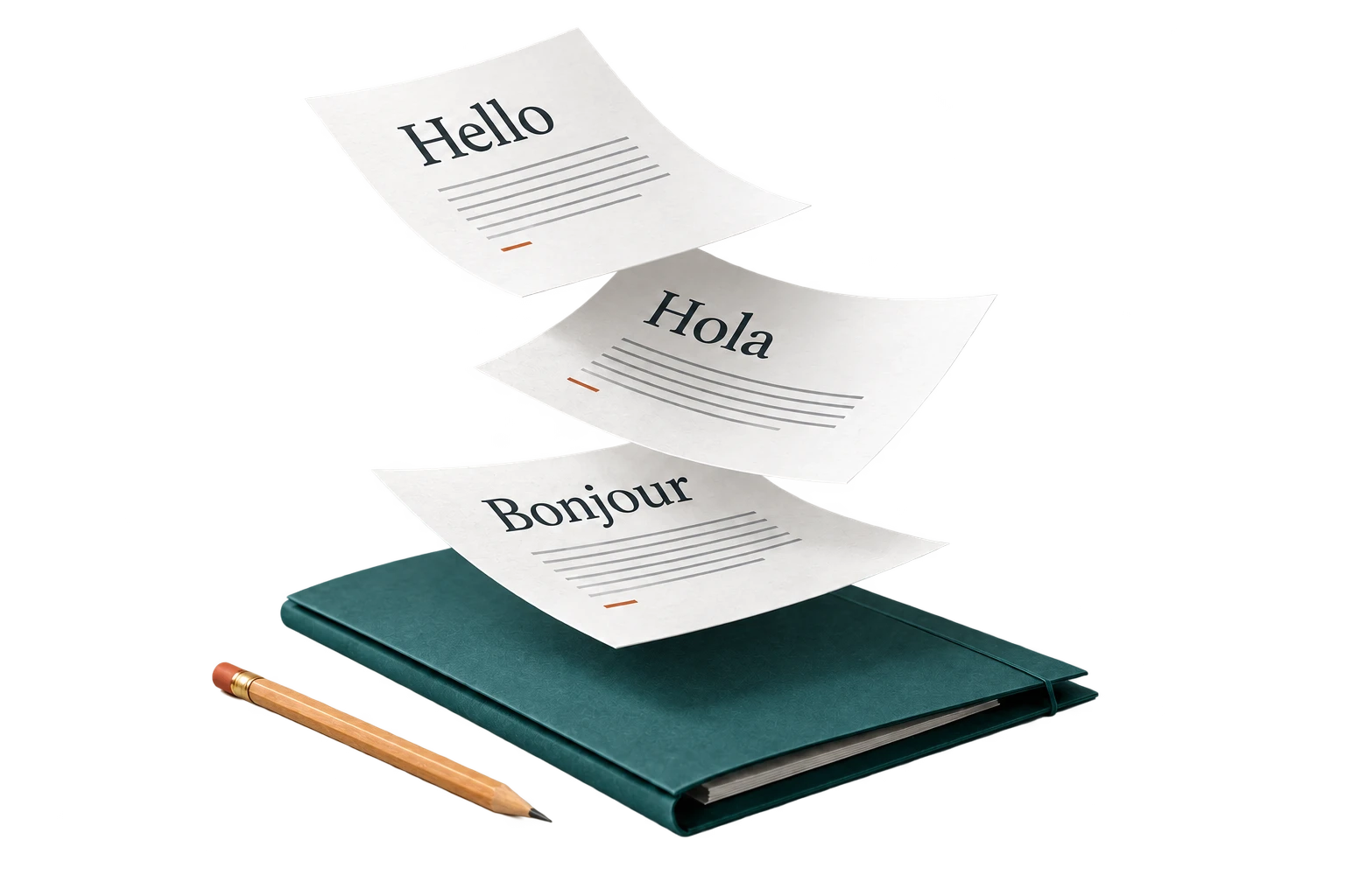 Report pages in different languages